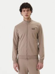 EA7 Emporio Armani Bluza 8NPM31 PJVRZ U6167 Beżowy Regular Fit. Brązowe bluzy bez kaptura męskie EA7 Emporio Armani, m, z bawełny. Za 459.99 zł.