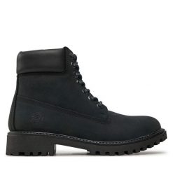 Trapery Lumberjack. Niebieskie buty zimowe męskie Lumberjack, bez zapięcia. Za 429.99 zł.