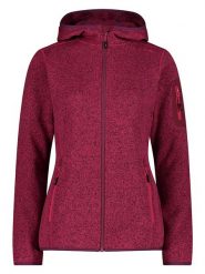 CMP Kurtka polarowa w kolorze czerwonym rozmiar: 42. Czerwone kurtki damskie CMP, bez wzorów, z polaru, bez kaptura. Za 166.88 zł.