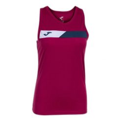 Damski tank top Joma. Czerwone topy damskie Joma, xs, bez wzorów, bez kołnierzyka. Za 147.50 zł.