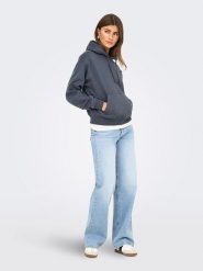 ONLY Bluza w kolorze granatowym rozmiar: L. Niebieskie bluzy z kapturem damskie Only, l. Za 105.38 zł.