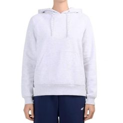 Bluza damska 4F z kapturem, regular fit. Szare bluzy z kapturem damskie 4f, xl, z bawełny. Za 113.99 zł.