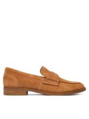 Guess Lordsy FLTBSO SUE14 Brązowy. Brązowe mokasyny damskie Guess, ze skóry. Za 584.99 zł.