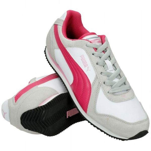 Buty sportowe damskie Puma Raider 353334 03. Szare buty sportowe na co dzień damskie Puma, bez wzorów, z gumy, trekkingowe. Za 139.00 zł.