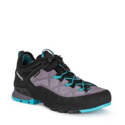 Buty sportowe trekkingowe damskie Aku Rock Gore-tex skóra wytrzymałe. Czarne obuwie trekkingowe damskie Aku. Za 499.00 zł.