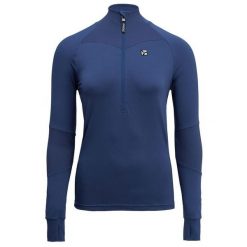 Bluza do narciarstwa biegowego z półgolfem damska Silvini Latera. Niebieskie bluzy bez kaptura damskie Silvini, xl, z materiału. Za 259.99 zł.