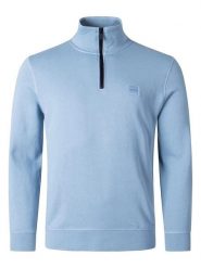 Hugo Boss Fashion Bluza w kolorze błękitnym rozmiar: XL. Niebieskie bluzy bez kaptura męskie Hugo Boss Fashion, xl, z bawełny. Za 405.95 zł.