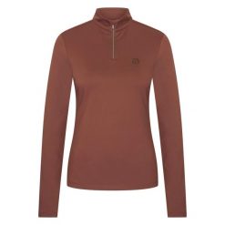 Damska koszulka do jazdy konnej Imperial Riding Top Amy. Brązowe t-shirty damskie IMPERIAL RIDING, l, bez wzorów, bez kołnierzyka. Za 272.50 zł.