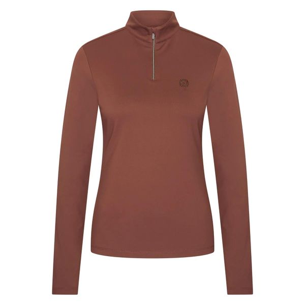 Damska koszulka do jazdy konnej Imperial Riding Top Amy. Brązowe t-shirty damskie IMPERIAL RIDING, l, bez wzorów, bez kołnierzyka. Za 243.15 zł.