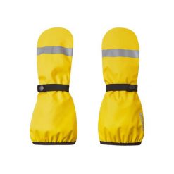 Rękawiczki dziecięce Reima Puro. Żółte rękawiczki dziecięce Reima, bez ramiączek. Za 57.99 zł.