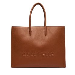 Torebka Coccinelle. Brązowe torebki klasyczne damskie Coccinelle, bez wzorów, bez dodatków. Za 1,159.00 zł.