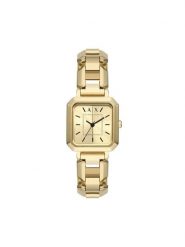 Armani Exchange Zegarek Leila AX5721 Złoty. Żółte, analogowe zegarki damskie Armani Exchange, złote. Za 789.99 zł.