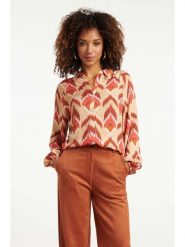 Smashed Lemon Koszula w kolorze beżowym rozmiar: 3XL. Brązowe koszule damskie Smashed Lemon, s, bez wzorów, z wiskozy, klasyczne, bez kołnierzyka, bez ramiączek. Za 104.64 zł.