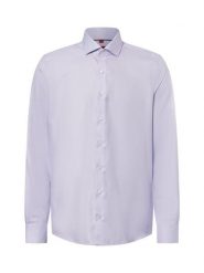 Finshley & Harding koszula biznesowa - non-iron Mężczyźni Slim Fit Bawełna różowy|niebieski, 44. Czerwone koszule męskie Finshley & Harding, m, bez wzorów, z bawełny, bez kołnierzyka, bez ramiączek. Za 229.95 zł.