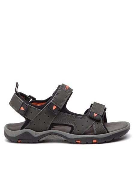 CMP Sandały Almaak Hiking Sandal 38Q9947 Szary. Szare sandały męskie CMP, z nubiku, bez zapięcia. Za 239.99 zł.