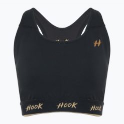 Top treningowy damski HOOK FIGHTING Base. Czarne topy damskie SPORTANO, bez wzorów, bez ramiączek. Za 69.99 zł.