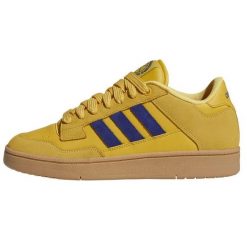Buty adidas Rapid Court Low JR3156 żółte. Żółte buty sportowe na co dzień męskie z gumy, bez zapięcia, do koszykówki. Za 369.95 zł.