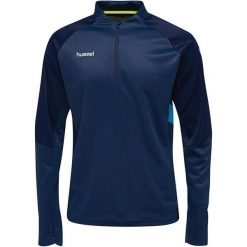 Męska bluza Hummel Tech Move Half Zip Blue2. Niebieskie bluzy bez kaptura męskie HUMMEL, m. Za 232.99 zł.
