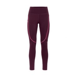 Damskie legginsy Kari Traa Linnea. Brązowe legginsy damskie Kari Traa, bez wzorów. Za 389.00 zł.