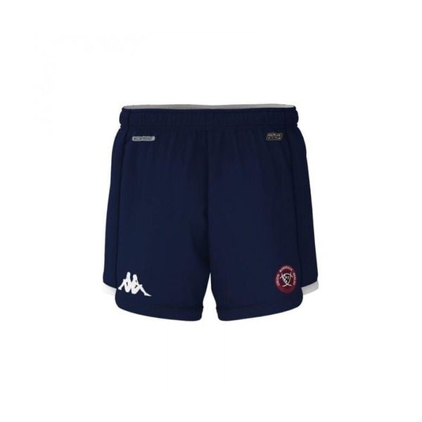 Szorty Union Bordeaux-Bègles Kombat Ryder 2023/24. Białe szorty damskie Kappa, bez wzorów, sportowe. Za 237.50 zł.