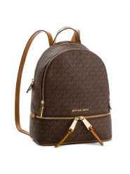 MICHAEL Michael Kors Plecak Rhea Zip 30S7GEZB1B Brązowy. Brązowe plecaki damskie MICHAEL Michael Kors, bez wzorów, ze skóry. Za 1,079.00 zł.