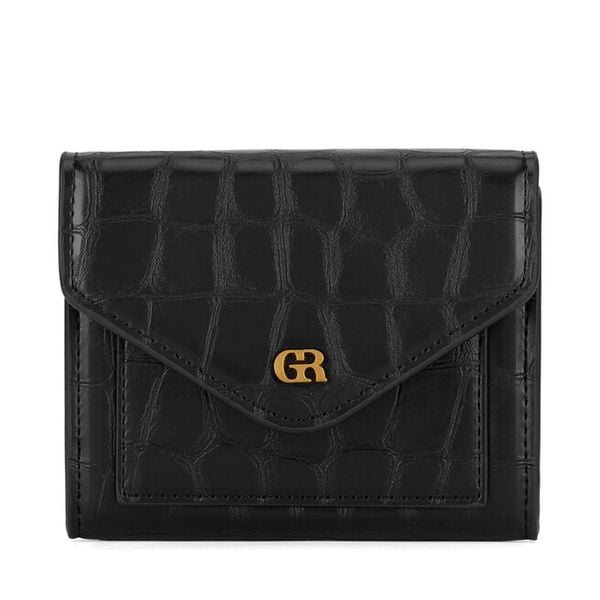 Portfel GINO ROSSI. Czarne portfele damskie Gino Rossi, bez wzorów. Za 79.99 zł.