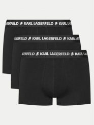 KARL LAGERFELD Komplet bokserek A1M47151 Czarny. Czarne bokserki męskie Karl Lagerfeld, bez wzorów, z bawełny. Za 199.99 zł.