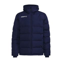Kurtka puchowa Craft Evolve. Niebieskie kurtki męskie Craft, na zimę, xl, bez wzorów, z dzianiny, bez kaptura. Za 893.55 zł.