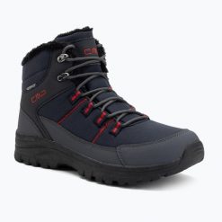 Buty trekkingowe męskie CMP Auryl Mid Wp. Niebieskie buty trekkingowe męskie CMP, bez zapięcia. Za 239.99 zł.