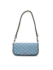 KARL LAGERFELD Torebka A2W30196 Błękitny. Niebieskie listonoszki damskie Karl Lagerfeld, bez wzorów, z materiału, bez dodatków. Za 579.99 zł.