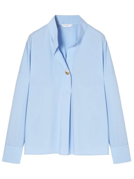 TATUUM Bluzka "Lotari" w kolorze błękitnym rozmiar: 42. Niebieskie bluzki damskie Tatuum, bez wzorów, bez kołnierzyka, bez ramiączek. Za 146.28 zł.