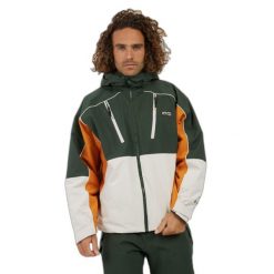 Kurtka narciarska Protest Elgin. Zielone kurtki narciarskie i snowboardowe damskie Protest, m, bez wzorów, bez kaptura, narciarskie. Za 812.00 zł.