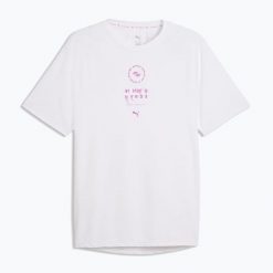 Koszulka treningowa męska PUMA Hyrox Dryelite Training Tee white. Białe t-shirty sportowe męskie Puma, m, z elastanu, bez ramiączek, na fitness i siłownię. Za 229.99 zł.