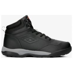 Umbro Ludgate buty męskie, czarny, rozmiar 41. Czarne buty trekkingowe męskie Umbro, z gumy, bez zapięcia, outdoorowe. W wyprzedaży za 159.99 zł.