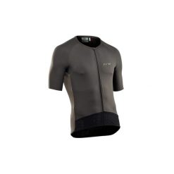 Koszulka rowerowa męskie NORTHWAVE ESSENCE JERSEY SHORT SLEEVE. Szare t-shirty sportowe męskie Northwave, m, z jersey, bez ramiączek, rowerowe. Za 155.00 zł.