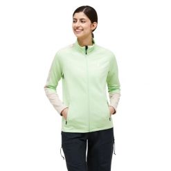 Bluza Peak Performance damska Rider Zip Jacket zielona - XS. Zielone bluzy bez kaptura damskie Peak Performance, xs. W wyprzedaży za 559.00 zł.