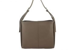 Shopper bag skórzany BARBERINI'S c. beżowy 915-9. Brązowe shopper bag damskie Barberinis, bez wzorów, ze skóry, na ramię, duże, bez dodatków. Za 271.99 zł.