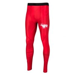 Legginsy sportowe męskie EXTREME HOBBY POLSKA PRIME. Czerwone bielizna termoaktywna męska EXTREME HOBBY, m, bez wzorów, z elastanu. Za 229.00 zł.