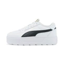 Buty sportowe damskie PUMA KARMEN REBELLE sneakersy. Białe buty sportowe na co dzień damskie Puma, bez wzorów, z materiału, trekkingowe. Za 473.00 zł.