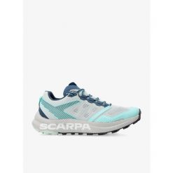 Buty trailowe damskie Scarpa Spin Planet. Białe obuwie do biegania damskie Scarpa. Za 465.99 zł.