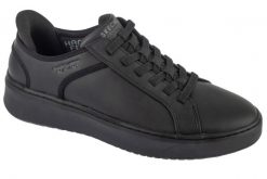 Buty sportowe Sneakersy męskie, Slip-Ins: Court Break - Suit Sneaker. Czarne buty sportowe na co dzień męskie Skechers, z materiału, bez zapięcia, trekkingowe. Za 299.99 zł.