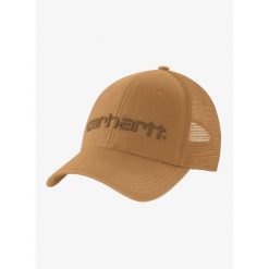 Czapka z daszkiem Carhartt Dunmore Cap - carhartt brown/oiled walnut. Brązowe czapki męskie Carhartt, bez wzorów, sportowe. Za 102.99 zł.