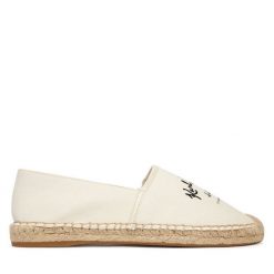 Espadryle KARL LAGERFELD. Espadryle damskie Karl Lagerfeld, bez wzorów, bez obcasa. Za 659.99 zł.