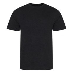 Koszulka Dla Dorosłych Unisex Heather Triblend. Czarne bluzki damskie AWDIS, s, bez wzorów, bez kołnierzyka. Za 69.99 zł.