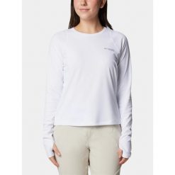 Koszulka sportowa damska Columbia Summit Valley. Białe bluzki sportowe damskie Columbia, xl, bez wzorów, bez ramiączek. Za 269.00 zł.