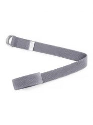 Pasek do jogi Joy in me - Hold & Stretch. Szare paski męskie Joy in me, bez wzorów, z bawełny, klasyczne. Za 73.99 zł.