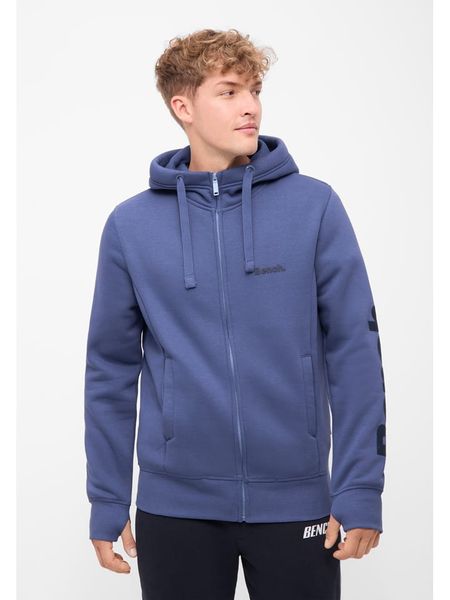 Bench Bluza "Maslow" w kolorze niebieskim rozmiar: 48. Niebieskie bluzy z kapturem męskie Bench. Za 113.63 zł.