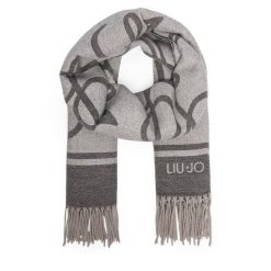 Szalik Liu Jo. Czarne szaliki i kominy damskie Liu Jo, bez wzorów. Za 299.99 zł.