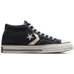 Buty sportowe Converse Star Player 76. Czarne buty sportowe na co dzień damskie Converse, bez wzorów, z materiału, na fitness i siłownię. Za 490.00 zł.