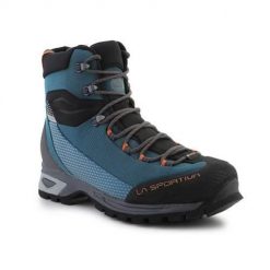 Buty trekkingowe męskie La Sportiva Trango Trk GTX. Zielone buty trekkingowe męskie La Sportiva, z tkaniny, bez zapięcia, trekkingowe. Za 1,272.00 zł.